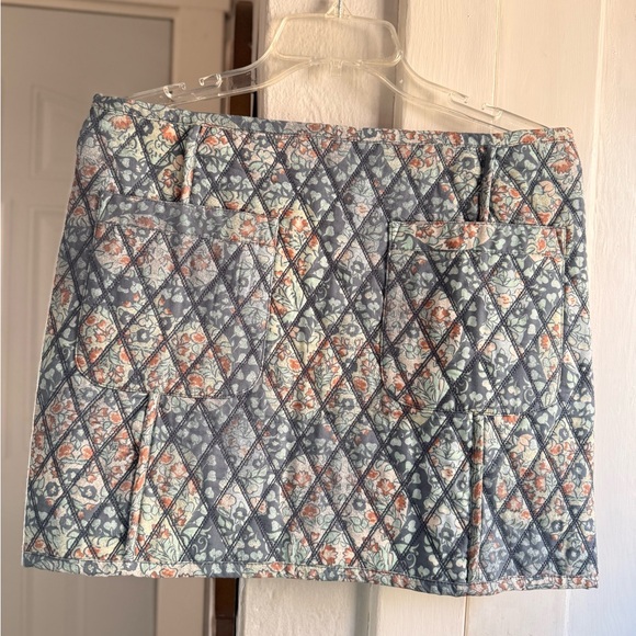 Free People Blue Floral Mini Skirt - Picture 5 of 7